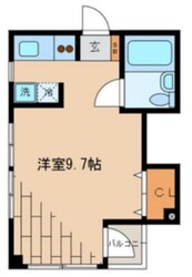 カッサ作山の物件間取画像